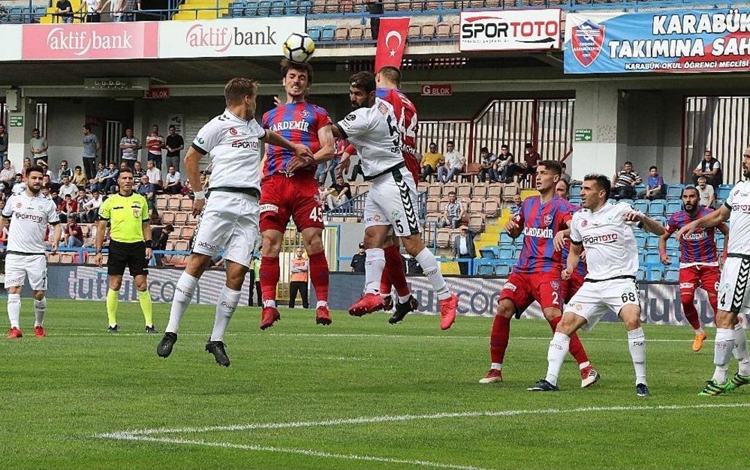 Spor Toto S&uuml;per Lig: Kardemir Karab&uuml;kspor: - Atiker Konyaspor: 1 (ilk Yarı)