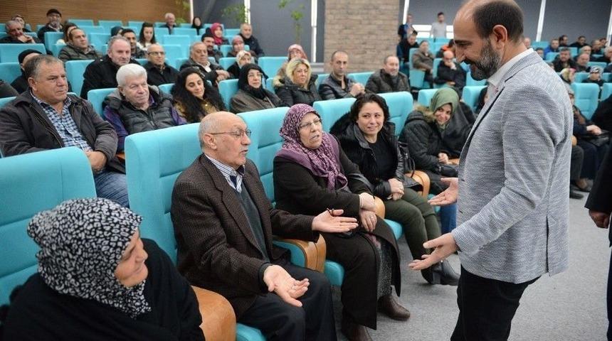 Edebali Vatandaşlara Kentsel D&ouml;n&uuml;ş&uuml;m&uuml; Anlatıyor