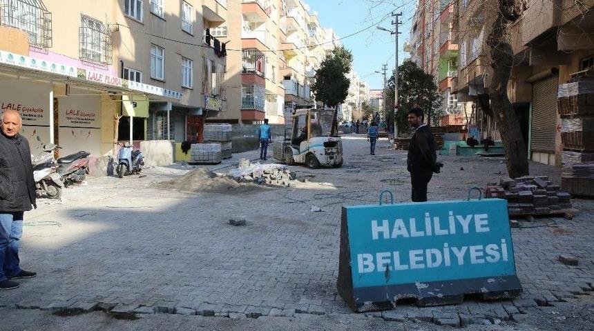 Selahaddin Eyyubi&rsquo;de Beton Parke &Ccedil;alışması