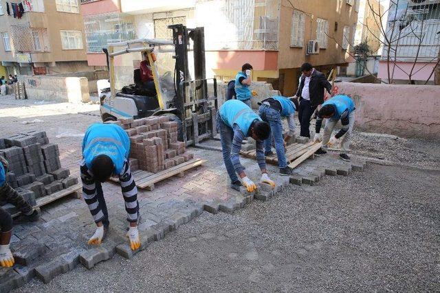 Selahaddin Eyyubi&rsquo;de Beton Parke &Ccedil;alışması 1