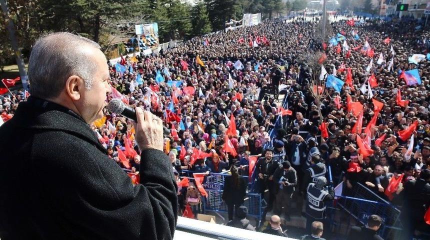 Cumhurbaşkanı Erdoğan, "bin 595 Ter&ouml;rist Etkisiz Hale Getirildi"