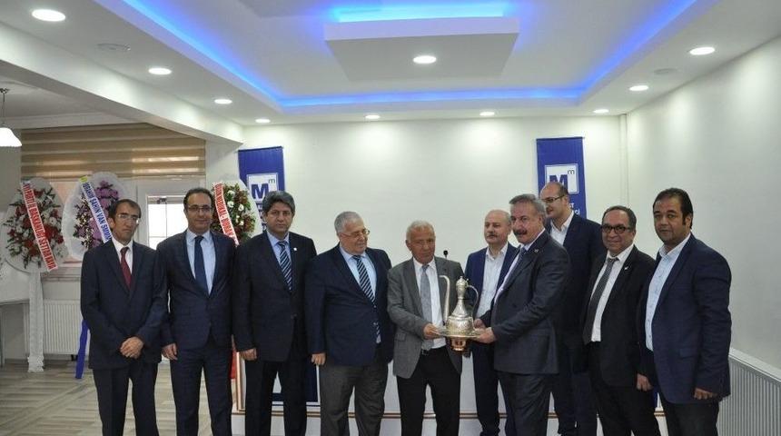 Kars-ığdır-ardahan Smmm B&ouml;lge Odası&rsquo;nın A&ccedil;ılışını Devlet Eski Bakanı Masum T&uuml;rker Yaptı