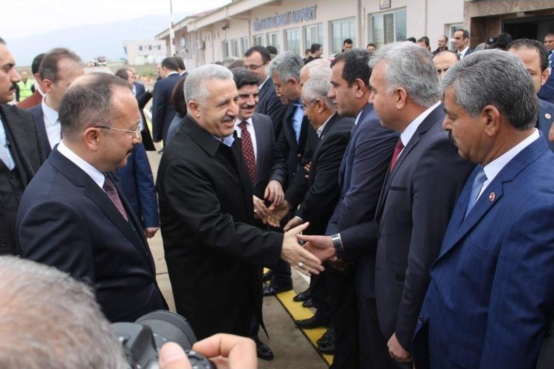 Ulaştırma, Denizcilik Ve Haberleşme Bakanı Ahmet Arslan Siirt&rsquo;te