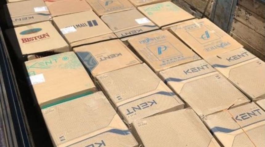 Van&rsquo;da 13 Bin Paket Ka&ccedil;ak Sigara Ele Ge&ccedil;irildi