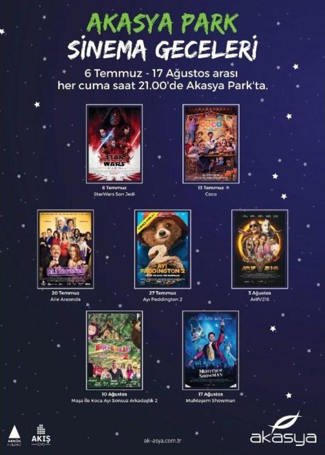 A&ccedil;ık Hava Sinema G&uuml;nleri Başlıyor 1