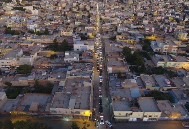 Tedaviden Dönen Eski Başkanı Binlerce Kişi Karşıladı