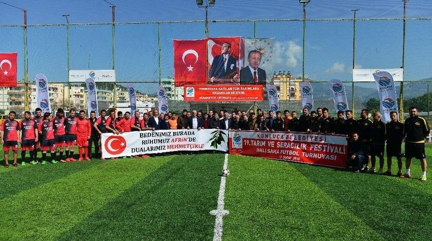 Kumluca&rsquo;da Halı Saha Turnuvası Başladı