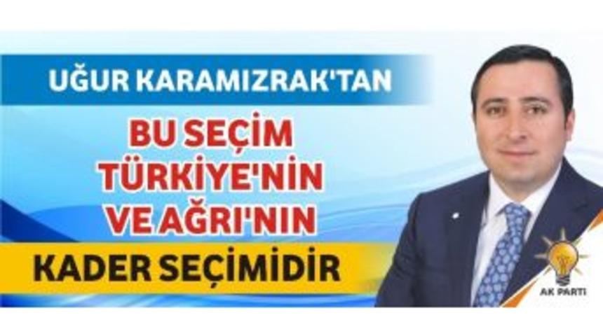 Milletvekili Aday Adayı Karamızrak&rsquo;tan Teşekk&uuml;r Mesajı
