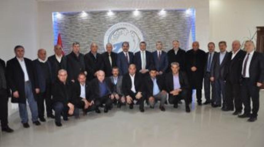 Ak Parti İl&ccedil;e Teşkilatından Kaymakam Yaşar&rsquo;a Ziyaret