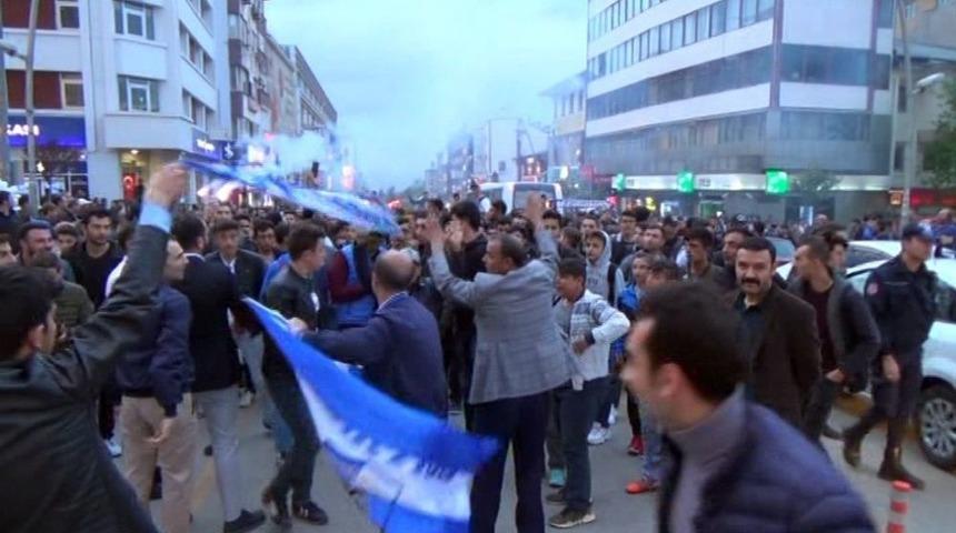 Erzurum&rsquo;da Play-off Coşkusu