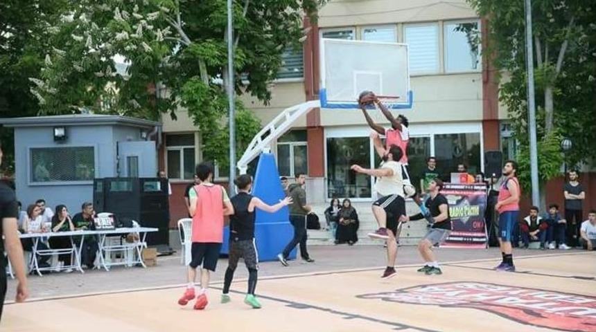 K&uuml;tahya Belediyesi Sokak Basketbol Turnuvası Başladı