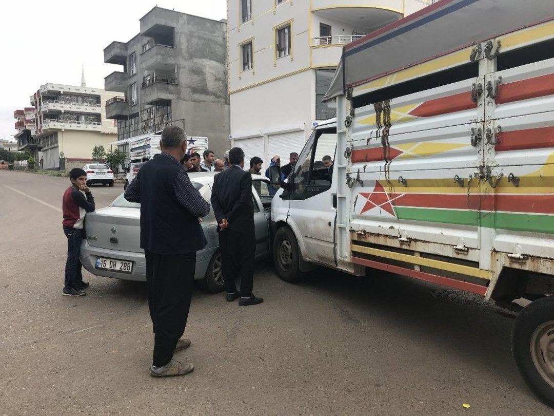 Siverek&rsquo;te Maddi Hasarlı Kaza