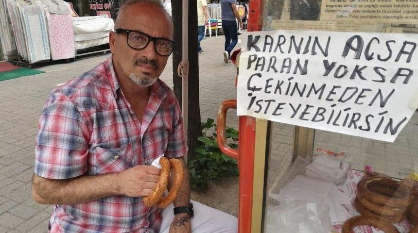 Ordulu Simitçiden İnsanlık Dersi