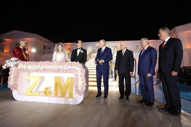 Cumhurbaşkanı Erdoğan, Bakan Özhaseki’nin Kızının Nikah Şahidi Oldu