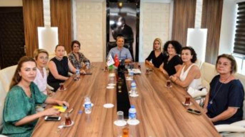 Kadın Girişimcilerden Başkan Uysal&rsquo;a Ziyaret