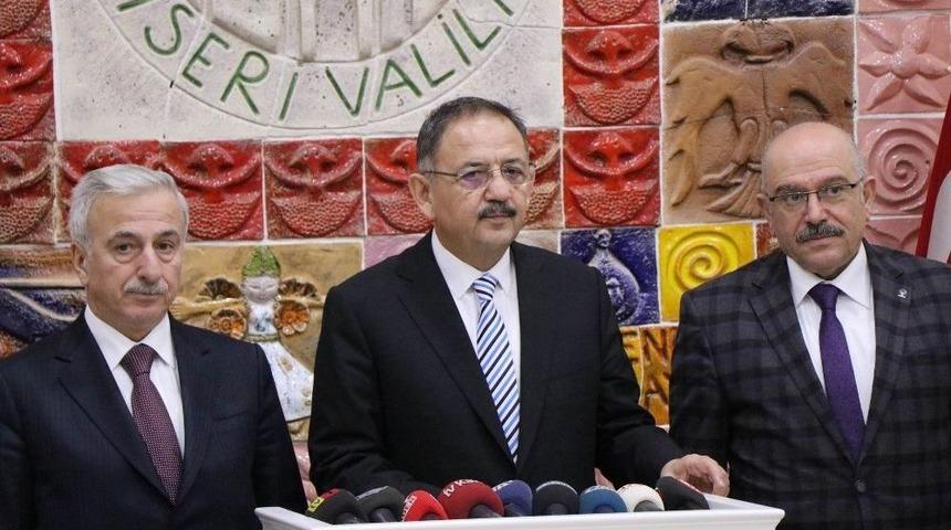 &Ouml;zhaseki: "kayseri-ankara Arası Aktarmasız 1 Saat 15 Dakika Olacak"