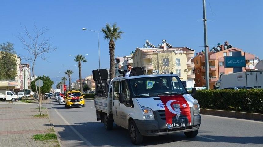 Didim&rsquo;den Mehmet&ccedil;iğe Moral Konvoyu