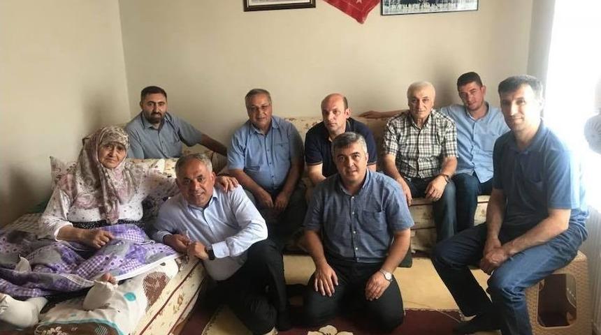 Başkan Yaman&rsquo;dan Hasta Ziyaretleri