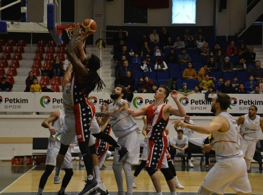 T&uuml;rkiye Basketbol 1. Ligi: Petkim Spor: 80 - Bandırma Kırmızı: 92