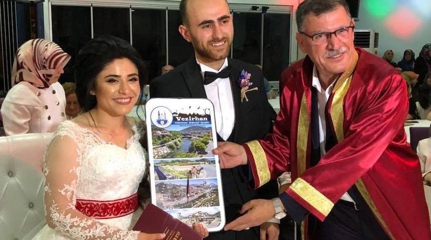 Başkan Duymuş, Yeğeninin Nikahını Kıydı