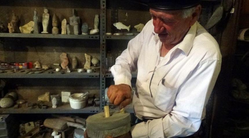 Taş İşleme Ustası Suriye&rsquo;deki Eserlerine Kavuşmak İstiyor