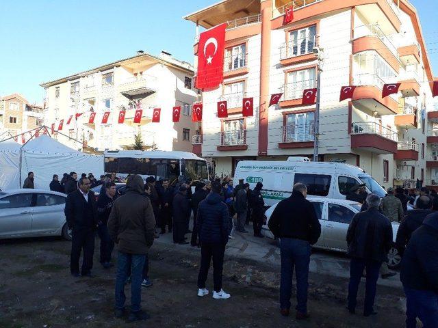 Başkent Şehidini Dualarla Memleketine Uğurlandı 1