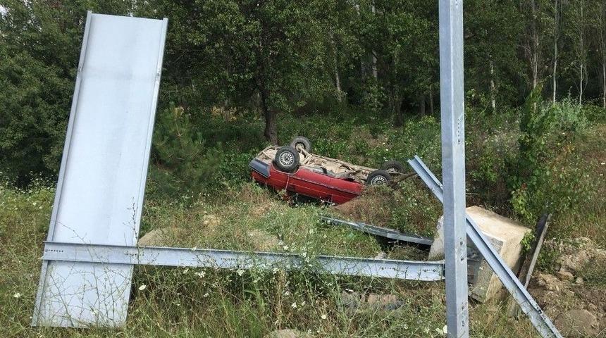 Sungurlu&rsquo;da Trafik Kazası: 2 Yaralı