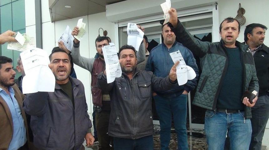 Dolandırılan &Uuml;reticiler Eylem Yaptı, İntihara Kalkıştı