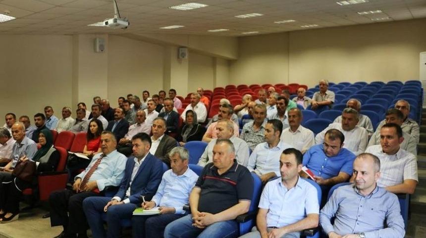 Kaymakam Demirel Muhtarlarla Biraraya Geldi