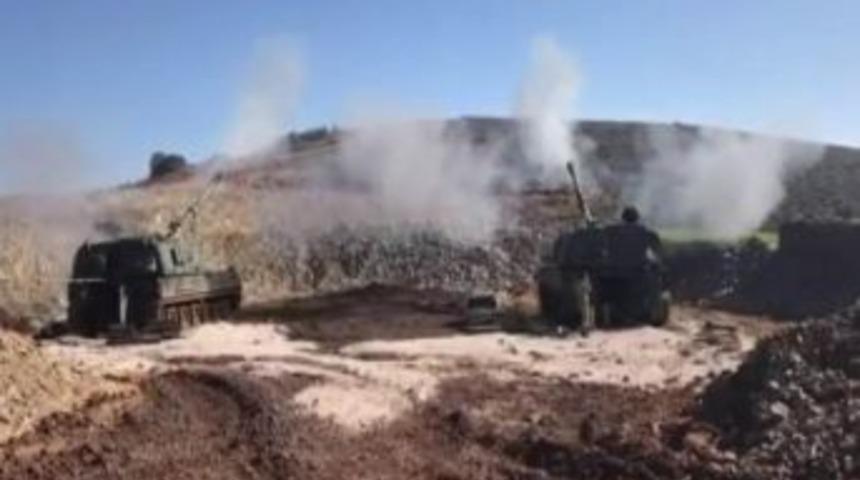 Afrin&rsquo;deki Pyd Hedefleri Vurulmaya Devam Ediliyor