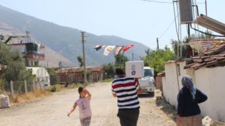 B&uuml;y&uuml;kşehir Belediyesi Dar Gelirli Aileleri Sevindirdi