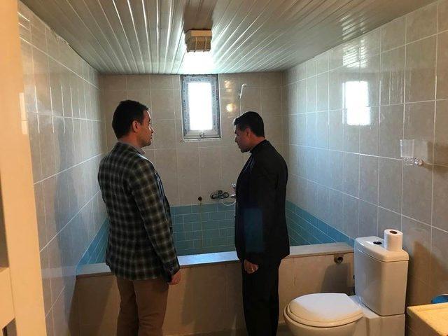 Kaymakam Bilici, Taşlı Dere K&ouml;y&uuml;nde İncelemelerde Bulundu 2