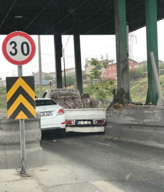 (özel) Bir Yıl Sonra Aynı Gişeye İki İnatçı Sürücü Sıkıştı