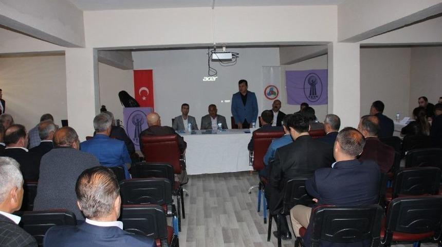 Hakkari Esnaf Ve Sanatkarlar Odaları Birliği Başkanlığına Tekin Se&ccedil;ildi