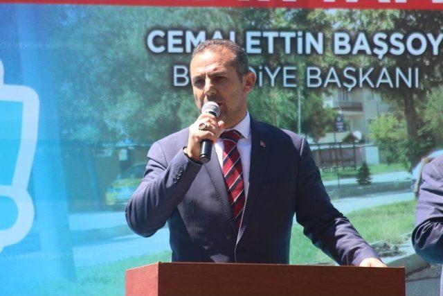 Erzincan’da Asfalt Çalışmalarına Kurban Kesilerek Başlandı