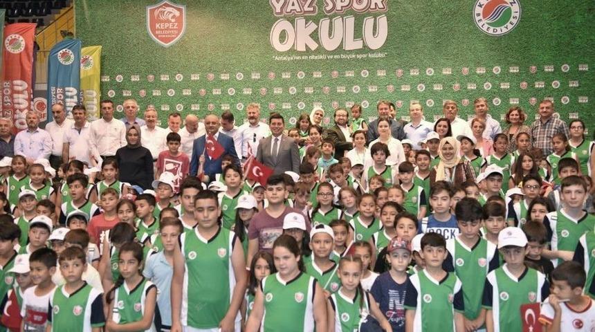 Kepez Yaz Spor Okulları A&ccedil;ıldı