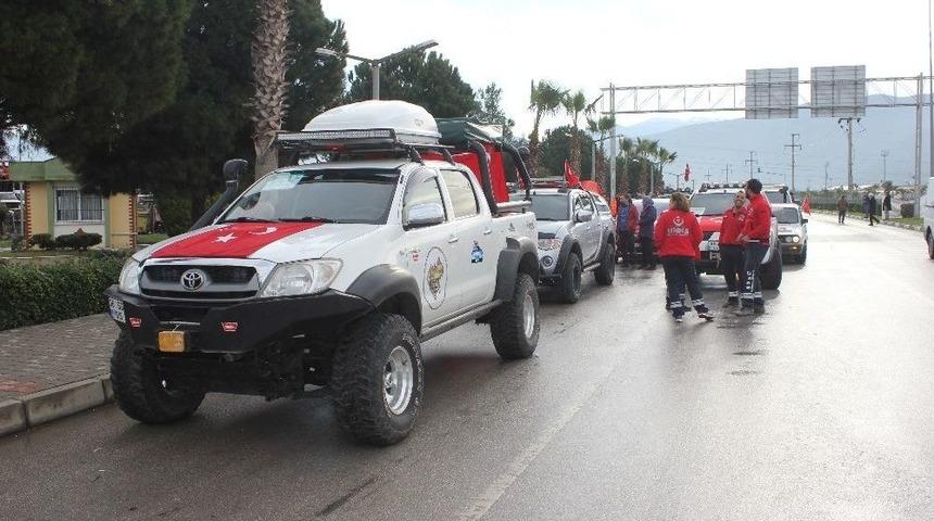 Osmaniye&rsquo;de Zeytin Dalı Harekatı&rsquo;na Destek Konvoyu