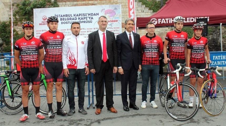 Sırbistan&rsquo;dan T&uuml;rkiye&rsquo;ye "dostluk" İ&ccedil;in Pedal &Ccedil;evirdiler