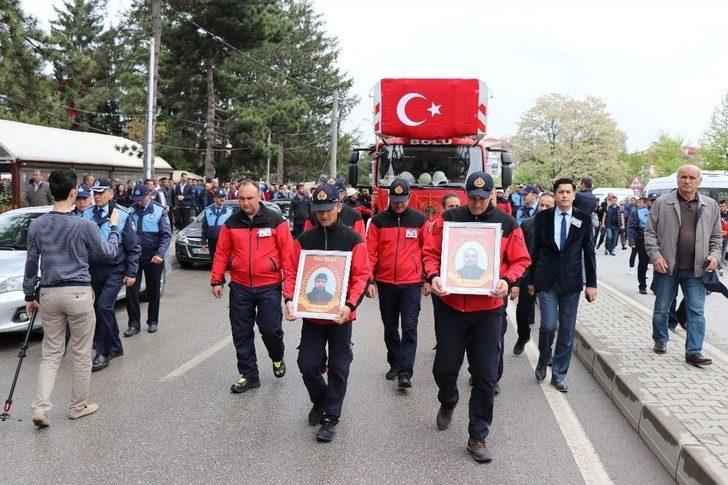 Şehit İtfaiyeciler Gözyaşları İçinde Son Yolculuklarına Uğurlandı G4