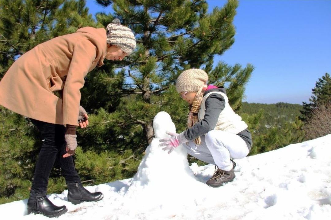 Muğla&rsquo;da Bir G&uuml;nde Hem Kar Hem De Deniz Keyfi