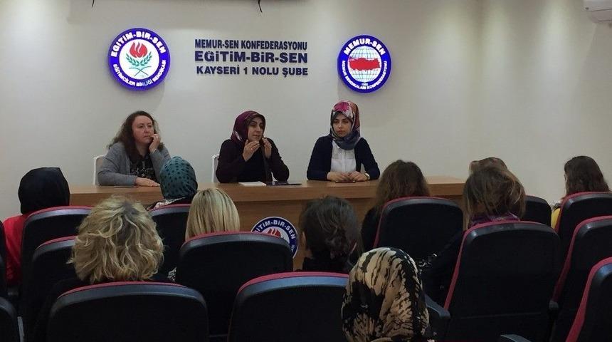 Ebs Kadınlar Komisyonu Başkanı Nilg&uuml;n Serim, "şiddet Ve Tacize Karşı Daha Caydırıcı M&uuml;cahale Edilmeli"