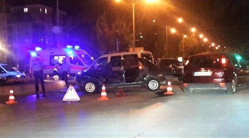 Eskişehir&rsquo;de Trafik Kazası; 5 Yaralı