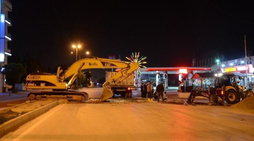 Boz&uuml;y&uuml;k&rsquo;te Alt Yapı &Ccedil;alışmaları