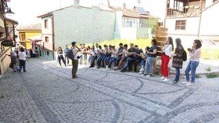Odunpazarı’nda Turist Yoğunluğu