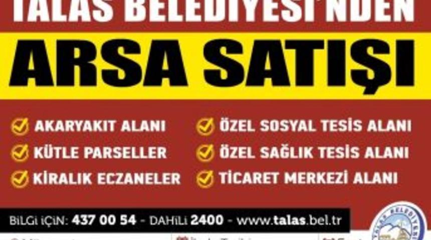 Talas Belediyesinden Taşınmaz İhalesi