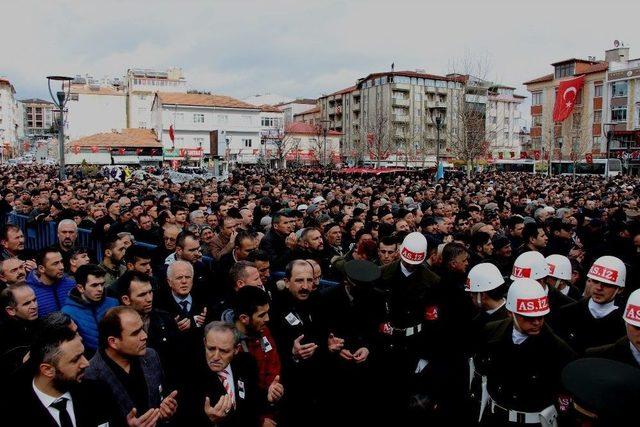 Afrin Şehidi Son Yolculuğuna Uğurlandı