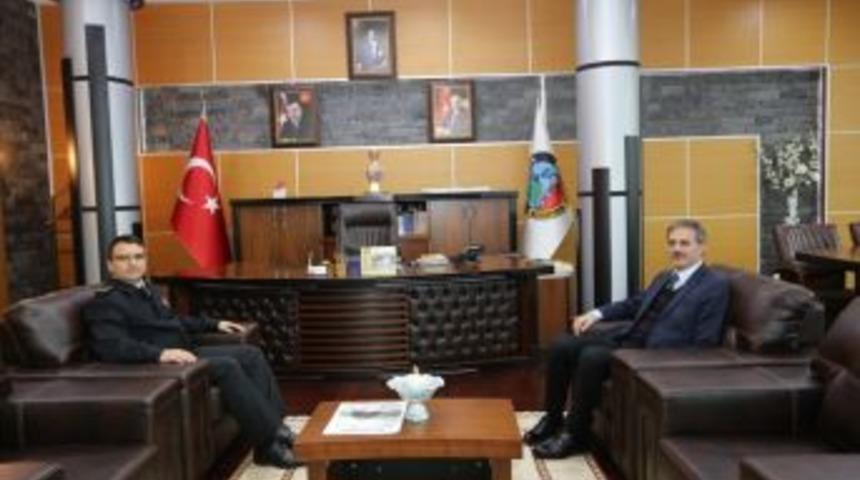 Başkan Alemdar, İl Jandarma Komutanı Yiğit İle Bir Araya Geldi