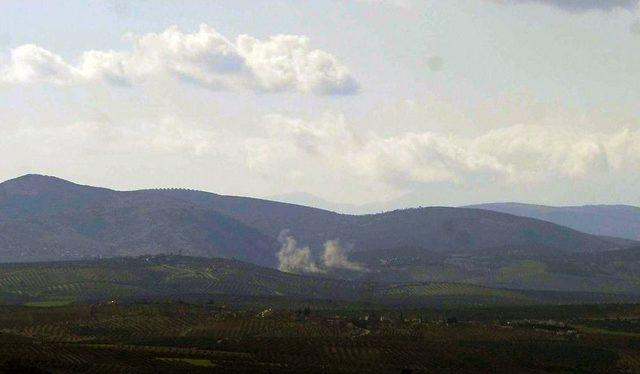 Obüsler Darmık Dağı Yakınlarındaki Terör Mevzilerini Bombaladı