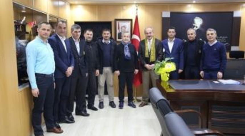 Tekirdağspor Y&ouml;netim Emniyet M&uuml;d&uuml;r&uuml; Aydın İle Bir Araya Geldi