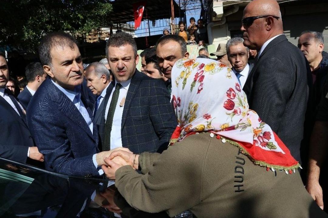 Ab Bakanı &Ccedil;elik, Cinsel İstismara Uğrayan &Ccedil;ocuğun Ailesini Ziyaret Etti